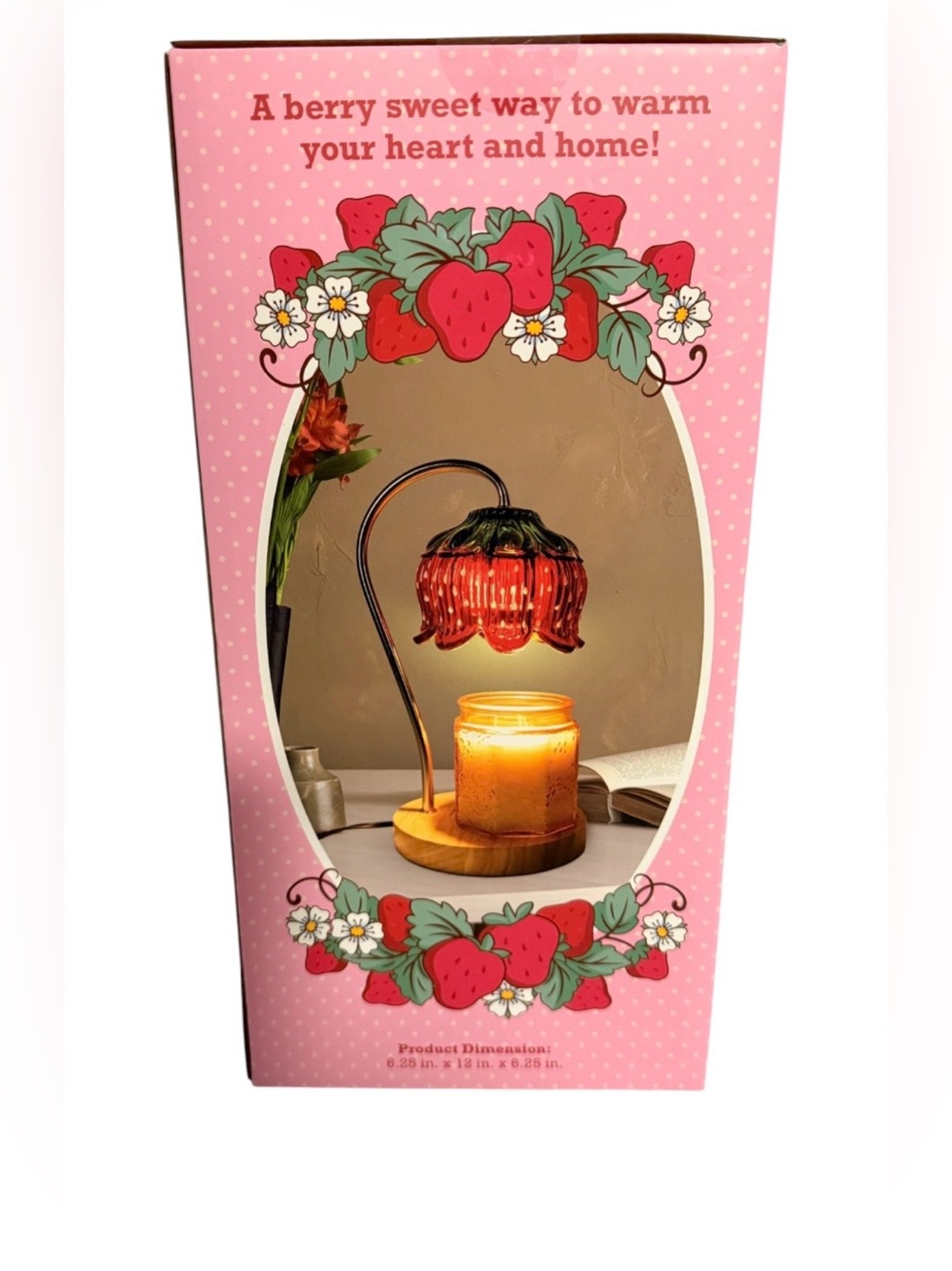 Strawberry Shortcake Candle Warmer Lamp NWT - Picture 2 of 6